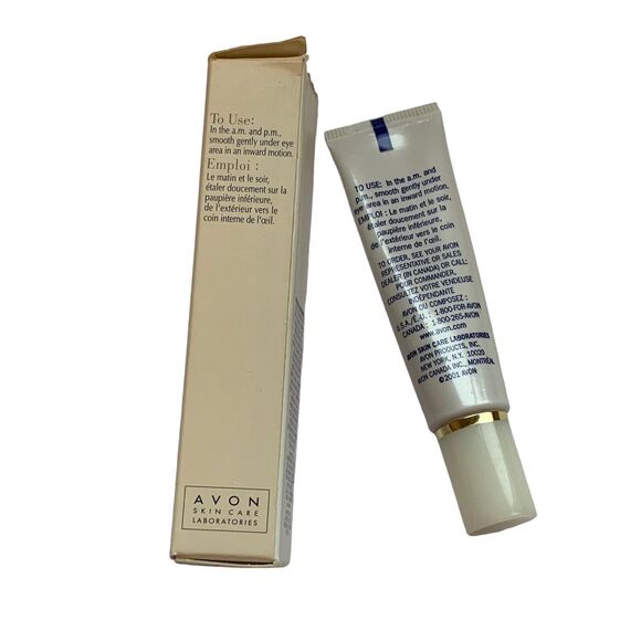 Vintage Avon Invisible Light Tinted Smoothing Gel .5 fl oz Fine Lines Skin Care - Picture 4 of 4